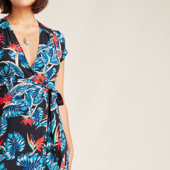 Anthropologie Ibiza Wrapped Maxi Dress - Picture 3 of 6